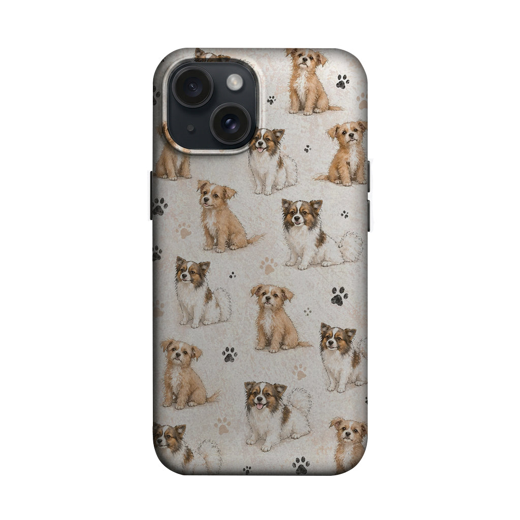 Sevimli Köpek Desenli Telefon Kılıfı K708 mockup 1