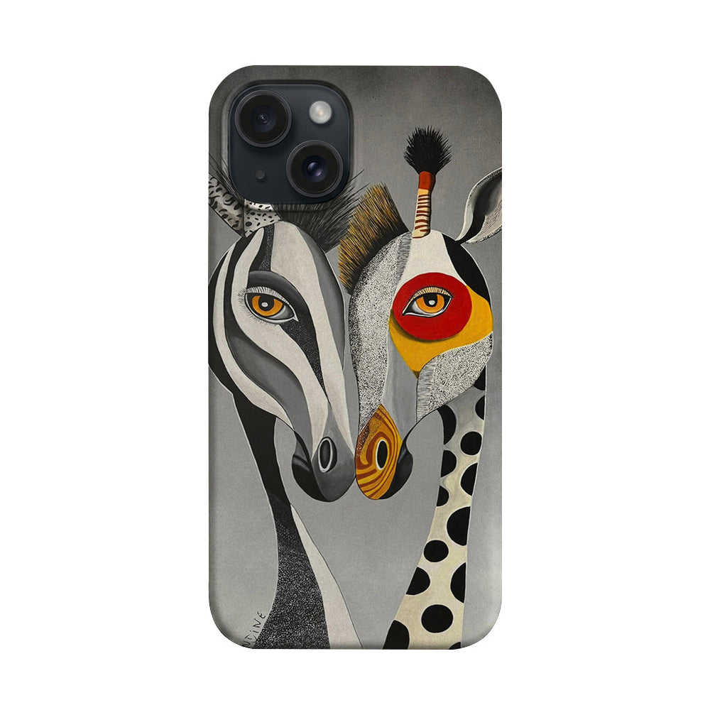 Soyut Safari Portresi Telefon Kılıfı K352