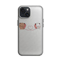 Telefonla Konuşan Sevimli Ayıcık ve Panda Telefon Kılıfı K1121 mockup 1