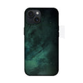 Yeşil Galaksi Desenli Telefon Kılıfı K654