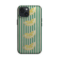 Yeşil Çizgili Limon Dilimli Telefon Kılıfı K830 mockup 1