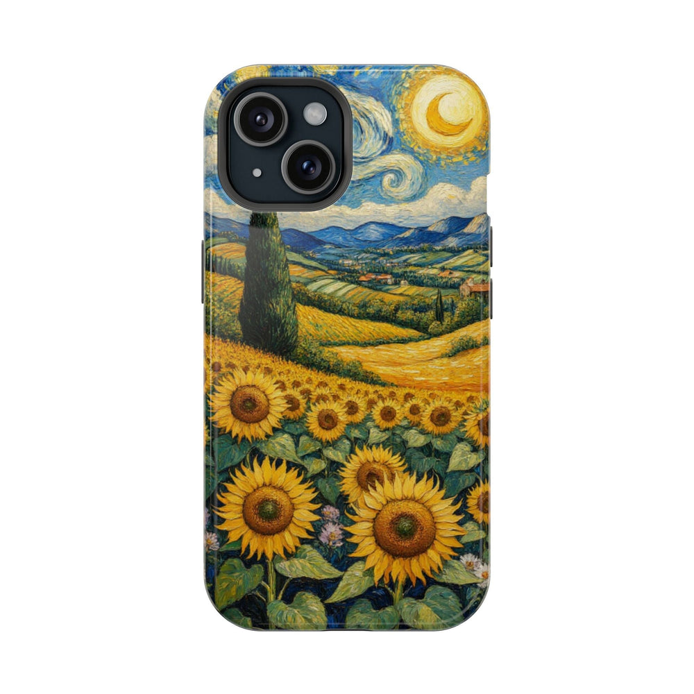 Ayçiçeği Tarlası Van Gogh Temalı Telefon Kılıfı K229