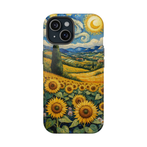 Ayçiçeği Tarlası Van Gogh Temalı Telefon Kılıfı K229