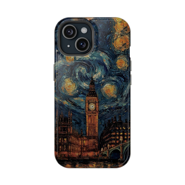 Yıldızlı Gece Big Ben Tasarımı Telefon Kılıfı K209